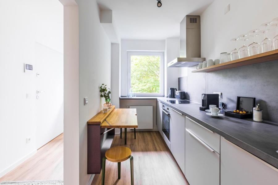 Glück Auf Appartements Kaiserstraße Mülheim Mülheim an der Ruhr Exterior foto
